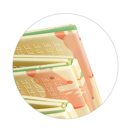 Babyono Edukacyjna mata piankowa XPE 180 x 200 cm