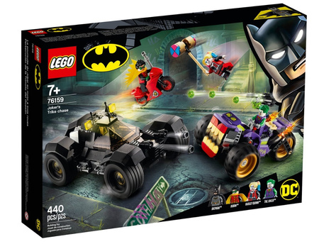 Trójkołowy motocykl Jokera Lego 76159