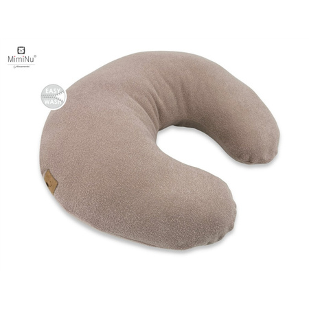 MimiNu Bambusowa poduszka do karmienia FASOLKA 155 cm Mokka
