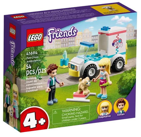 Karetka kliniki dla zwierzątek Lego Friends 41694
