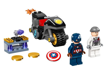 Kapitan Ameryka i pojedynek z Hydrą Lego 76189
