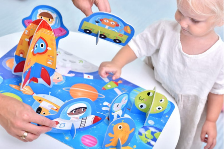 CzuCzu - Puzzle przestrzenne. Kosmos