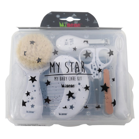 My Star 6w1 Zestaw pielęgnacyjny dla niemowlaków i dzieci, Minene Biały