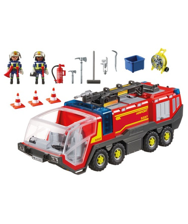 Pojazd strażacki na lotnisku ze światłem Playmobil 5337