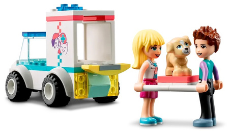 Karetka kliniki dla zwierzątek Lego Friends 41694
