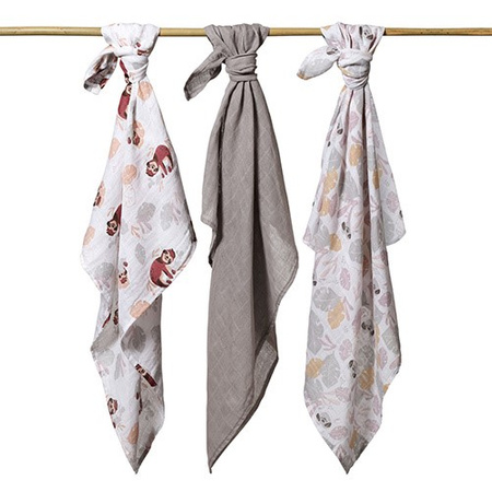 Babyono Pieluszki muślinowe. Super miękkie