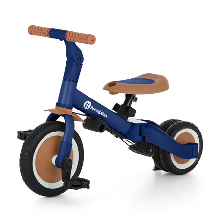 PETITE&MARS Wielofunkcyjny rowerek trójkołowy 5w1 Turbo Enigmatic Blue