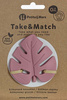 Petite&Mars Take&Match Silikonowy gryzak Dusty Rose 