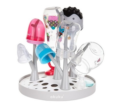 Akuku Składana suszarka na butelki i akcesoria A0014