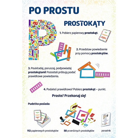 Trefl Gra towarzyska Po prostu P: Prostokąty