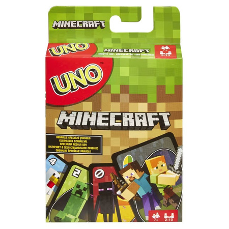 Mattel Gra UNO Minecraft