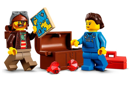 Wyzwanie kaskaderskie: atak rekina Lego 60342