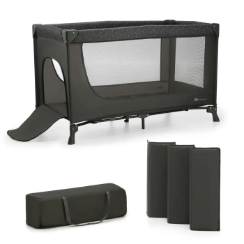 Kinderkraft Łóżeczko turystyczne 2w1 JOY LIGHT Grey