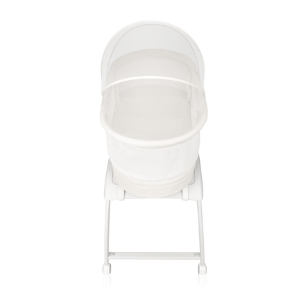 Lionelo Coral - łóżeczko, kołyska z funkcją wagi White