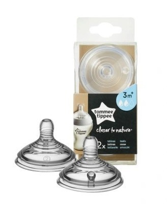 Tommee Tippee Smoczek  Closer to Nature 3m + średni przepływ
