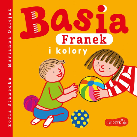 Książeczka Basia, Franek i kolory