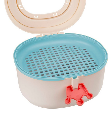 Akuku Ozdobny pojemnik na grzechotki i gryzaki