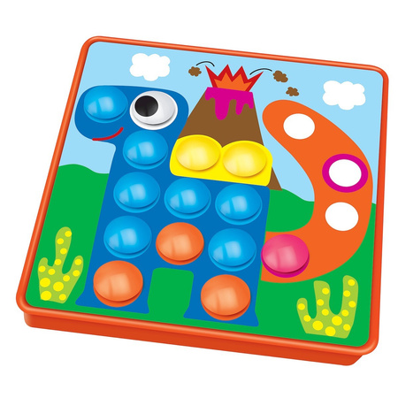 Smily Play Układanka Guziczkowa Mozaika 45 elementów SP82925