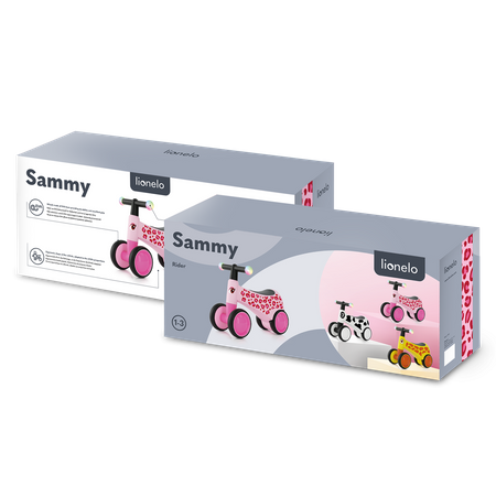 Lionelo Jeździk Sammy Pink Rose