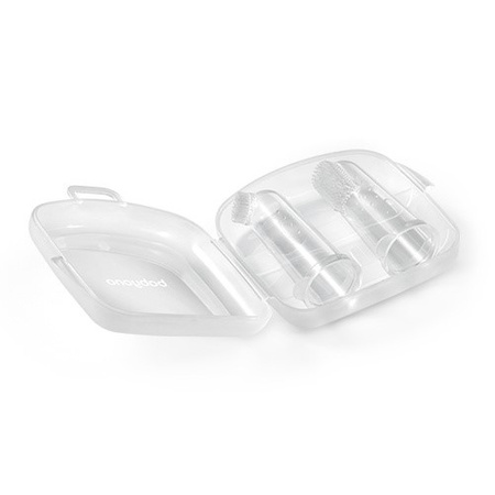 Babyono Szczoteczki do zębów dla niemowląt na palec