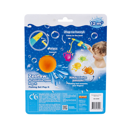 Dumel Zestaw do łowienia rybek pop it