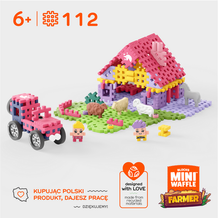 Marioinex Mini Waffle Farmer - Urocze Ranczo