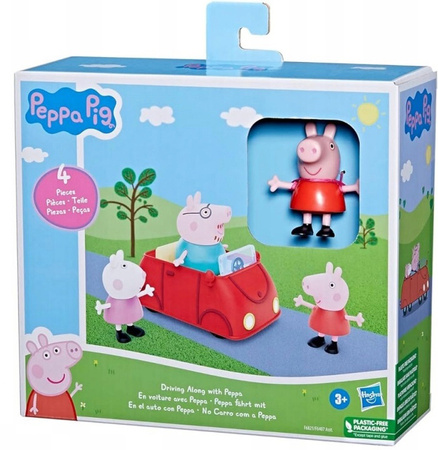 Hasbro Świnka Peppa Zestaw z pojazdem