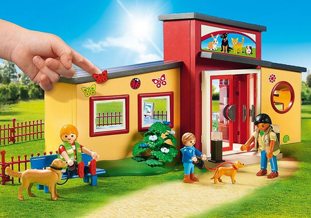 Hotel dla zwierząt "Łapka" Playmobil 9275