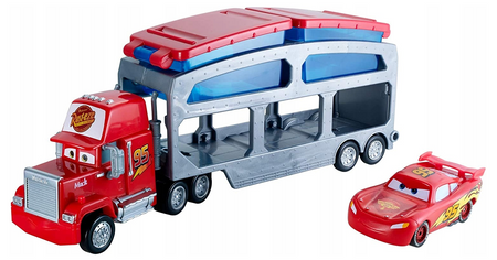 Mattel Cars Maniek ze Zbiornikiem + Zygzak Zmieniający Kolor CKD34