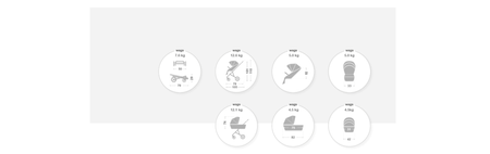 MUUVO Wózek wielofunkcyjny One Praline