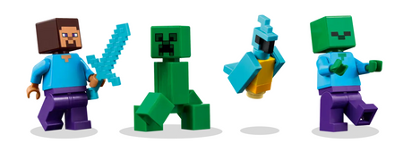 Lego 21275 Minecraft Dom TNT w dżungli