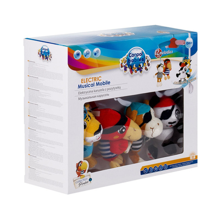 Canpol Babies Karuzela Elektryczna Pluszowa Piraci 12 melodii