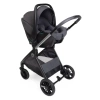 Chicco Wózek Dziecięcy Bellagio z Gran Comfort i fotelikiem Kory Plus BLACK SATIN