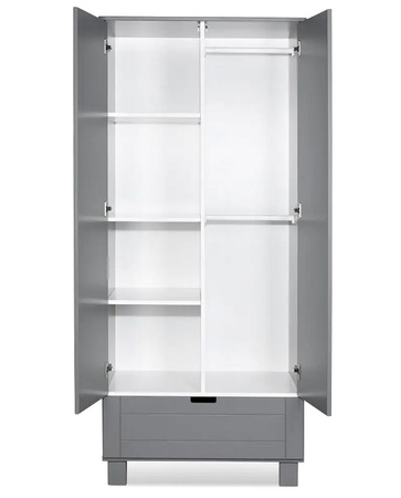 Klupś Szafa IWO grafit dwudrzwiowa