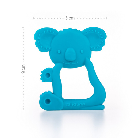 Gryzak Uspokajający Koala Turkusowy GiliGums