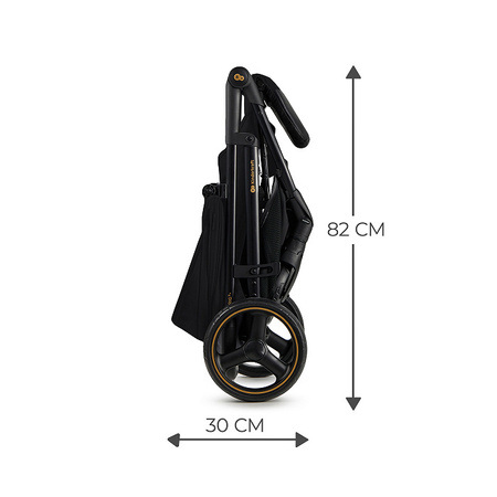 Kinderkraft Wózek spacerowy TRIG 3 Onyx Black