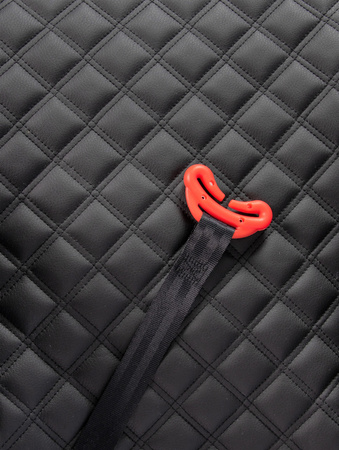 Osann Junior Isofix z Gurtfix Fotelik Podstawka Black Leather