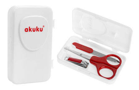 Akuku Zestaw kosmetyczny A0042, czerwony
