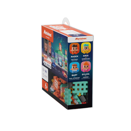 Marioinex Mini Waffle City: Stacja paliw