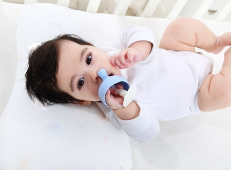 Gryzak Grzybek Mombella niebieski