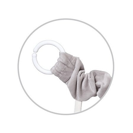 Babyono Zawieszka do wózka i fotelika RACCOON