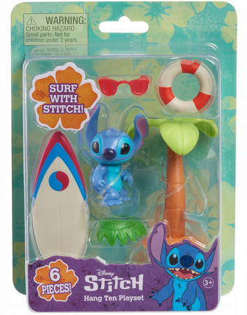 Disney Stitch Zestaw Figurka surfera