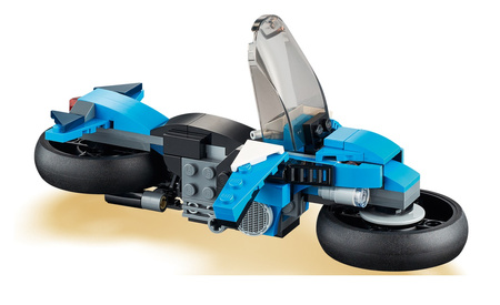 Supermotocykl Lego Creator 31114