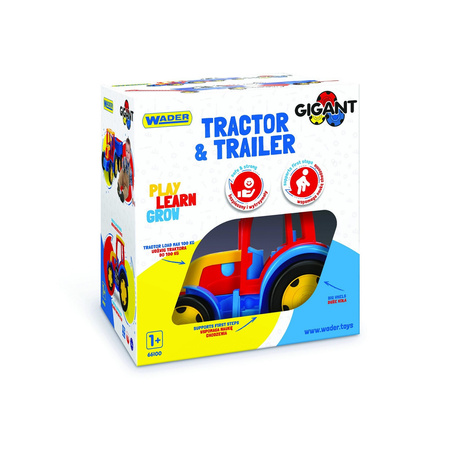 Wader Gigant Traktor z przyczepą