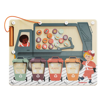 Topbright Naucz się segregować śmieci - edukacyjna układanka magnetyczna