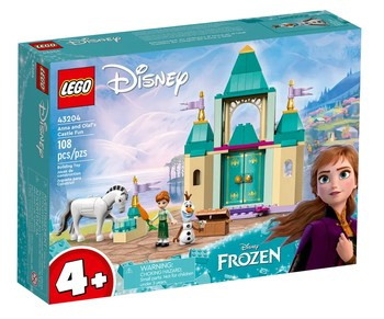 Zabawa w zamku z Anną i Olafem Lego 43204