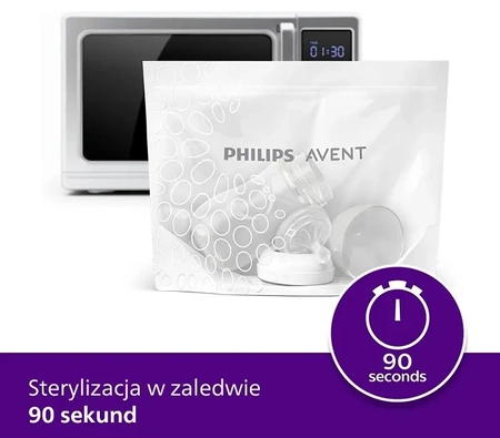 Philips Avent Torebki do sterylizacji w kuchence mikrofalowej 5 szt.