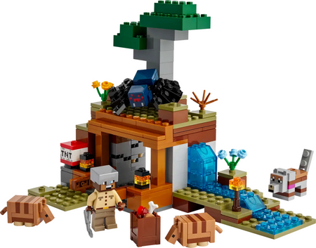Lego 21269 Minecraft Wyprawa do pancernikowej kopalni