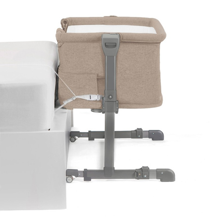 Kinderkraft Łóżeczko dostawne NESTE GROW Beige