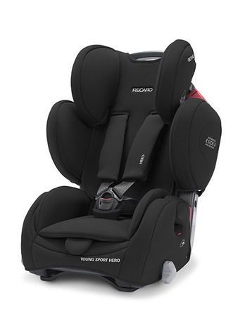 Fotelik Recaro Young Sport Hero Core Deep Black (9-36 kg)
